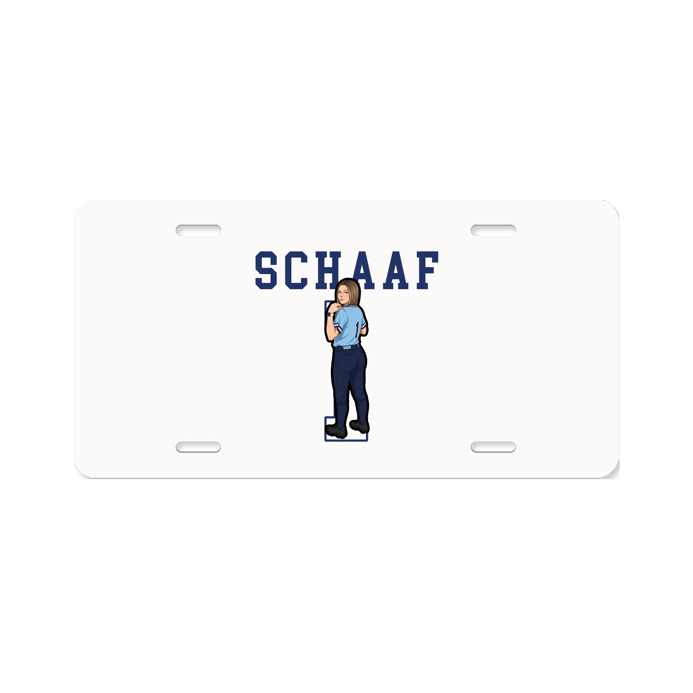 License Plate — Shirsey in Classic