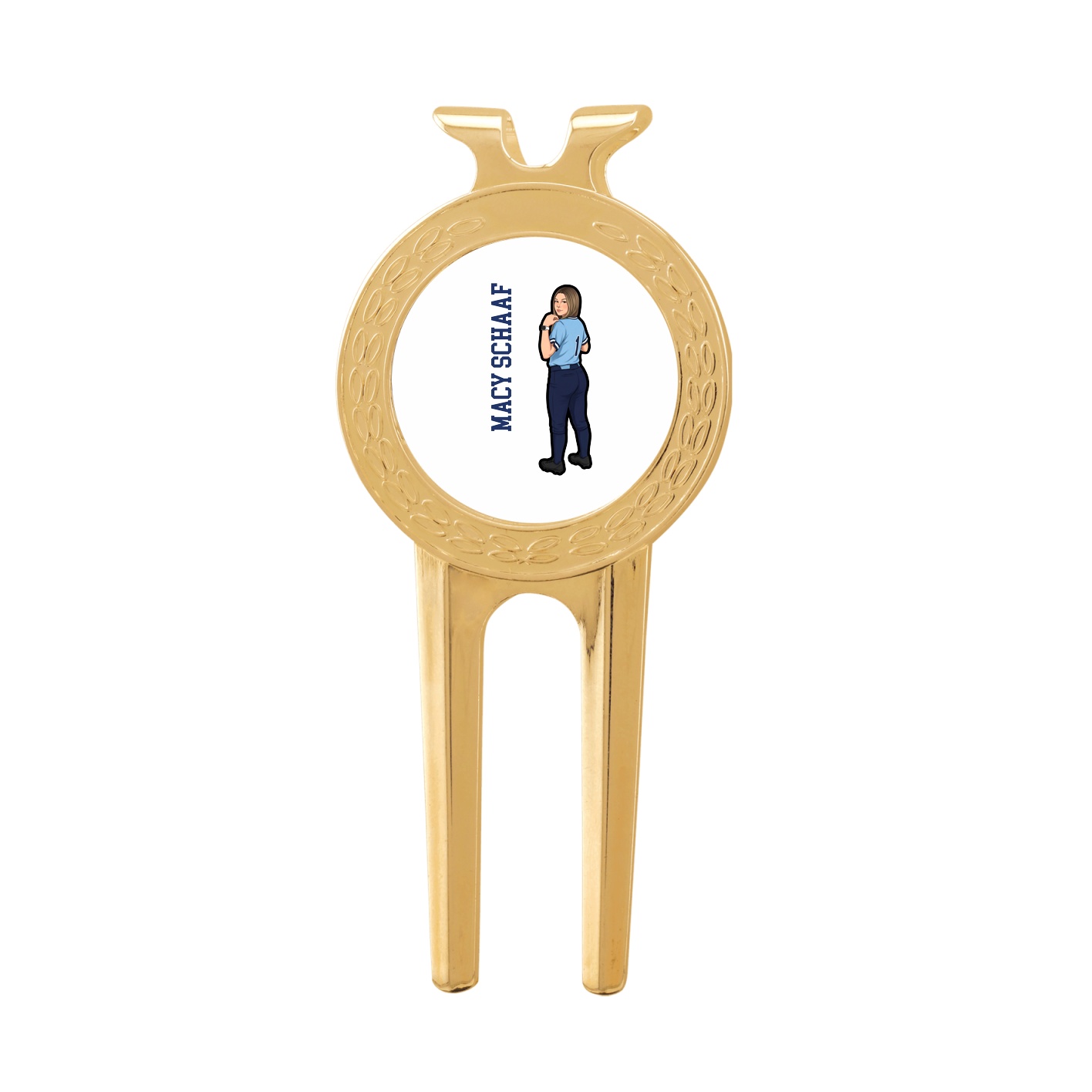 Divot Tool with Ball Marker — Name Vertical in Classic