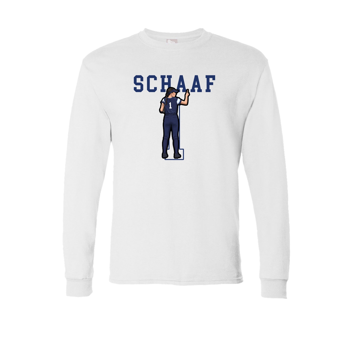 Long Sleeve Tee — Shirsey in White