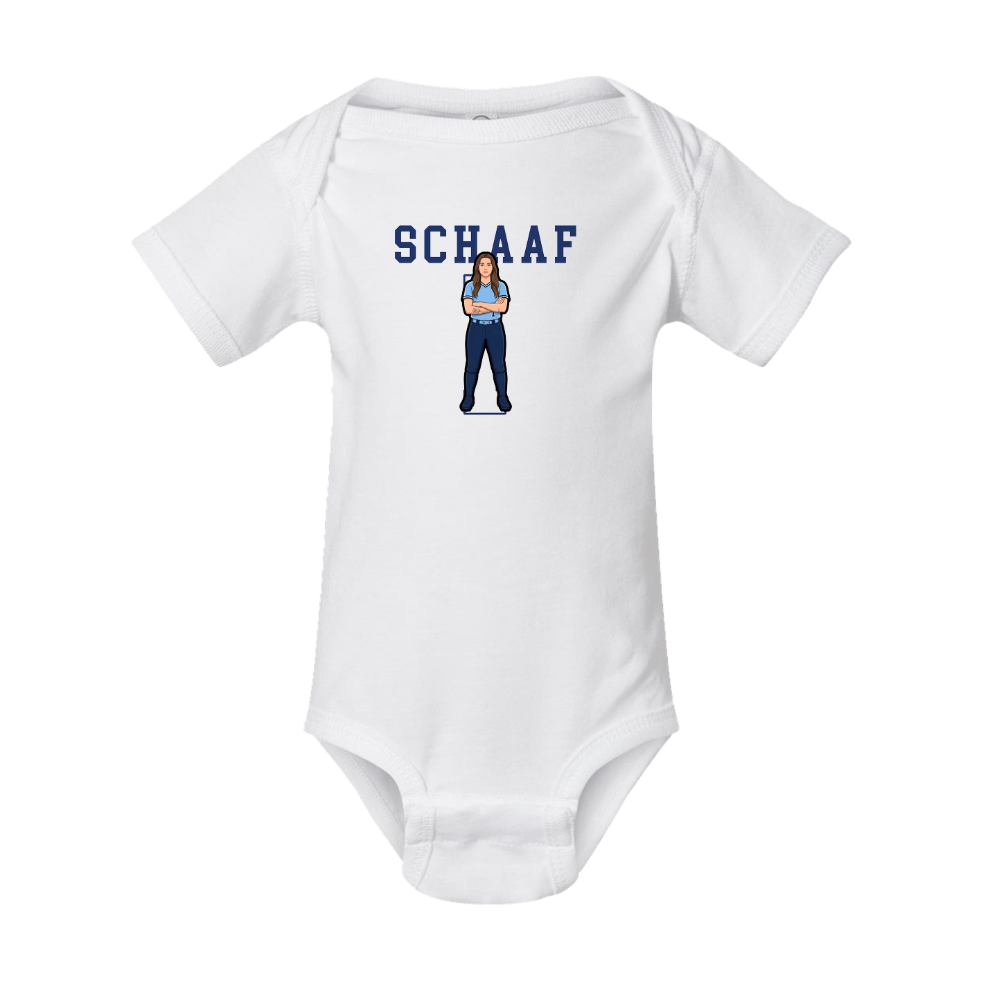 Baby Onesie — Shirsey in White