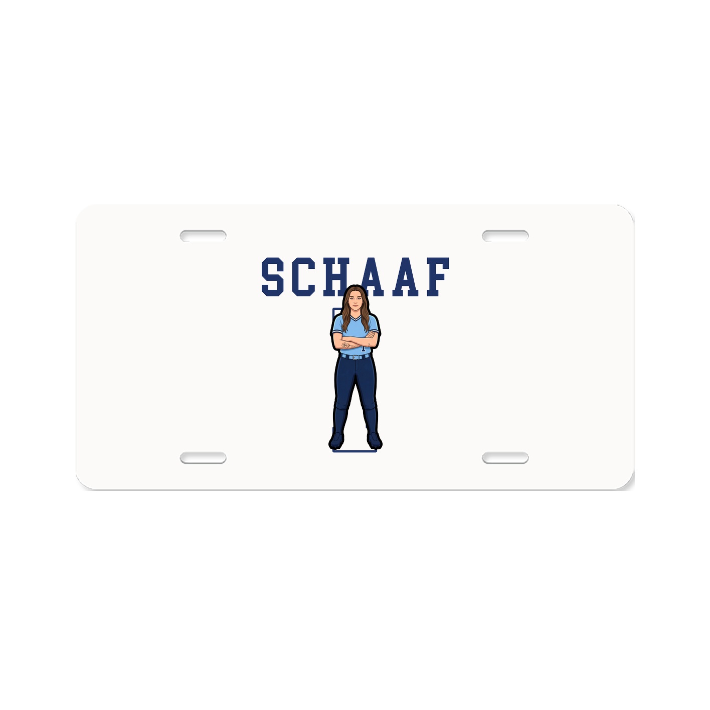 License Plate — Shirsey in Classic