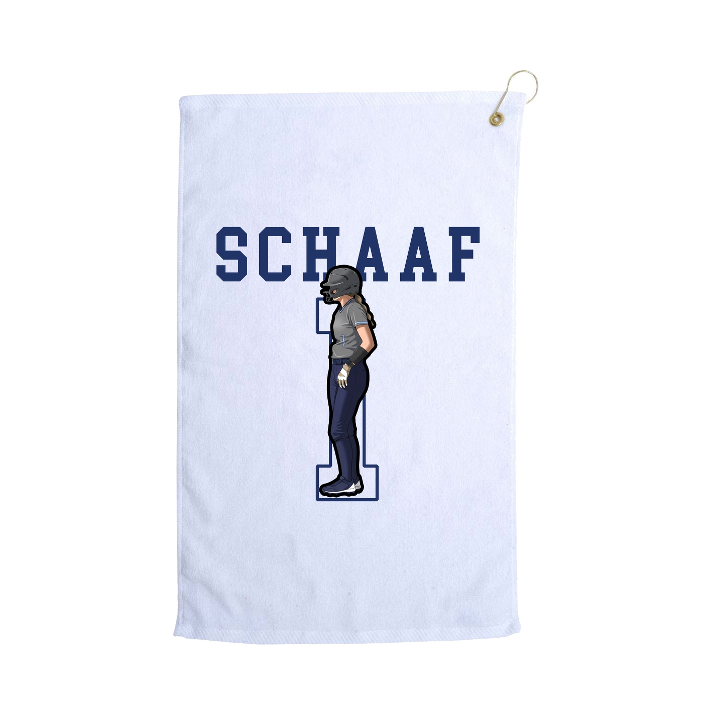 Golf Towel — Shirsey in White
