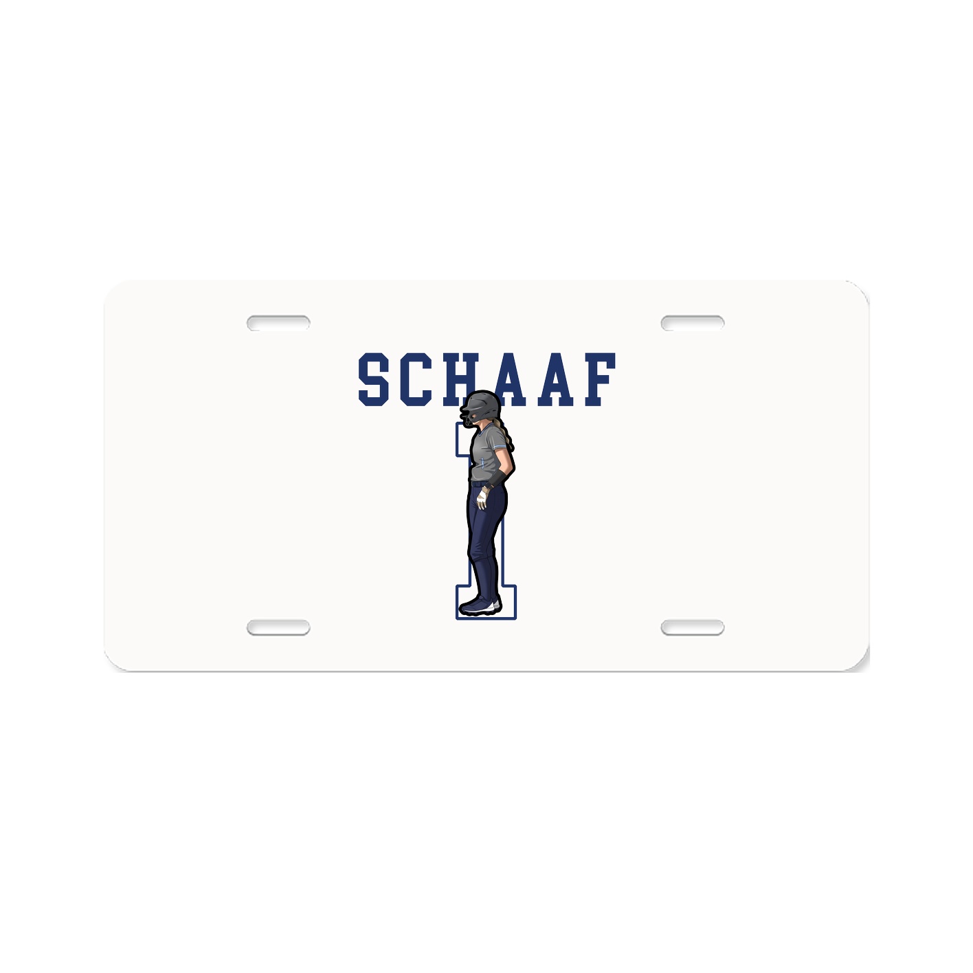 License Plate — Shirsey in Classic