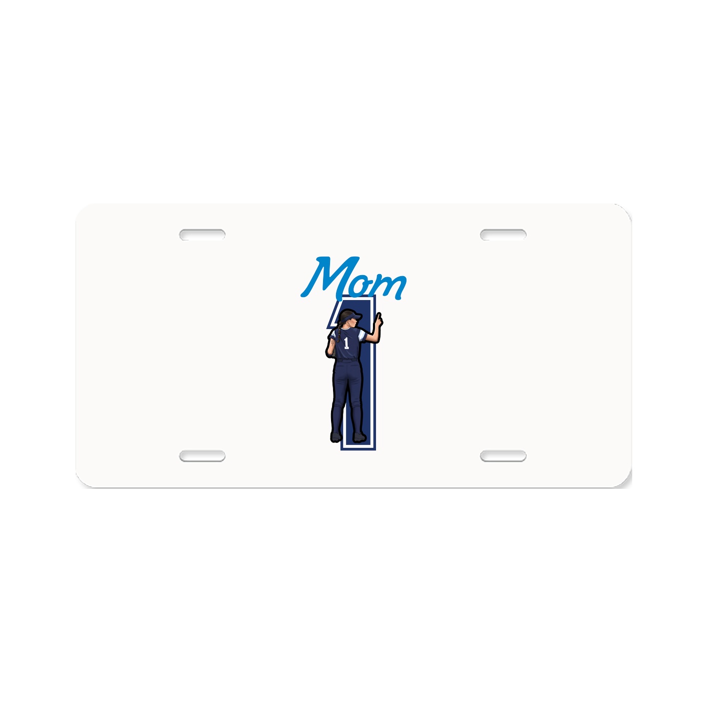 License Plate — Mothers Day Shirsey in Classic