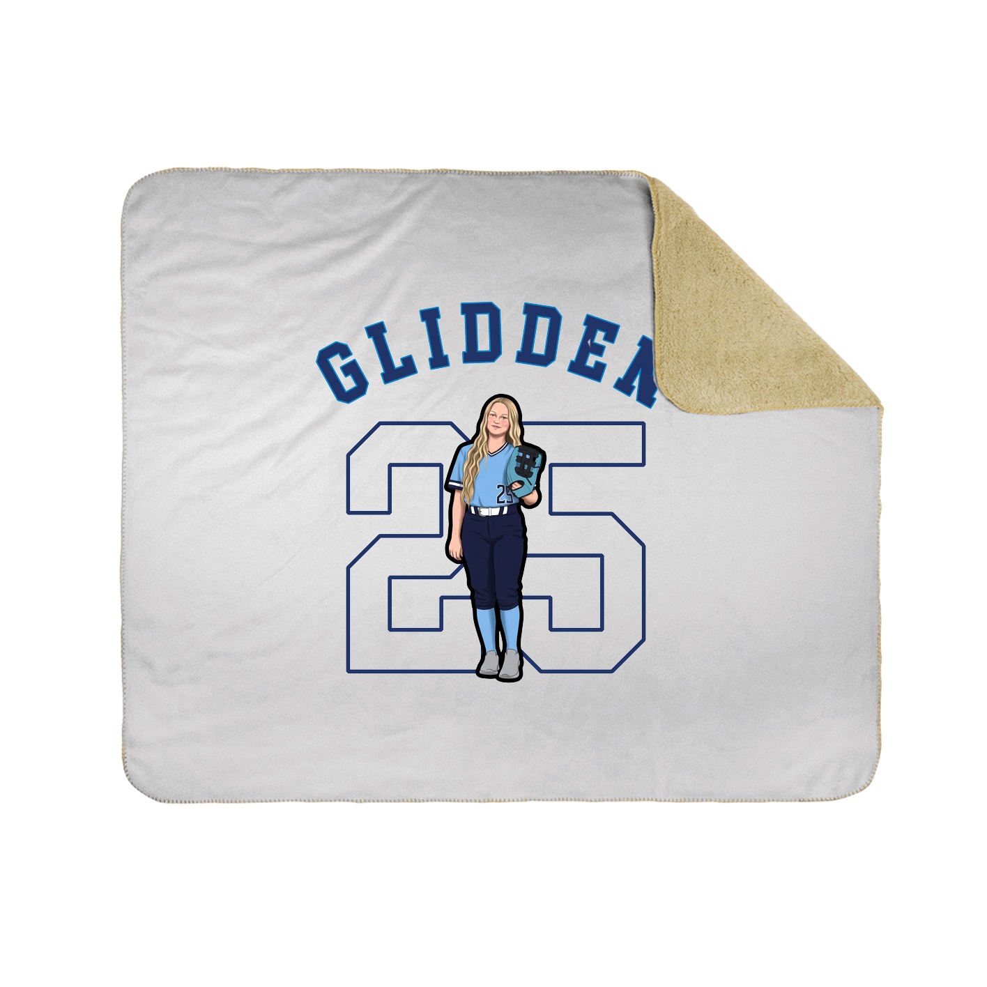 Throw Blanket — Shirsey Arch in White