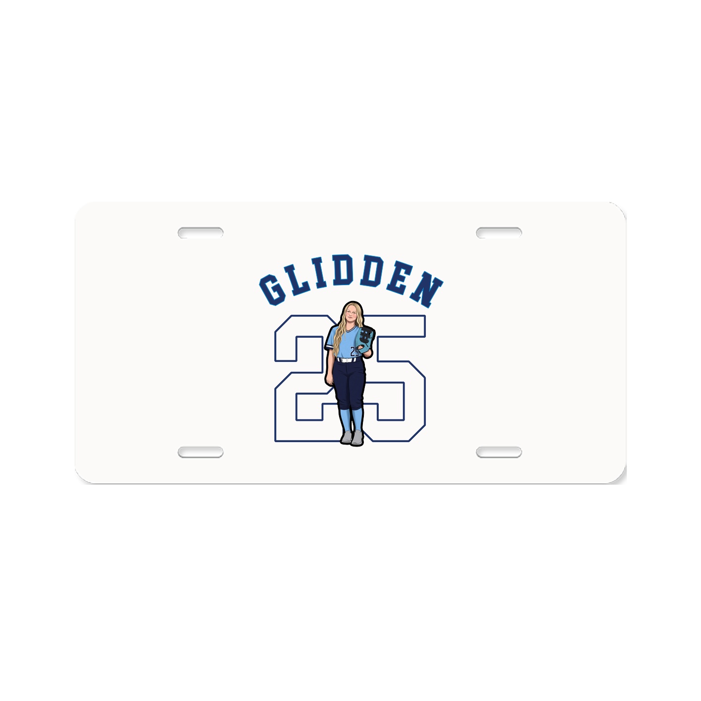 License Plate — Shirsey Arch in Classic