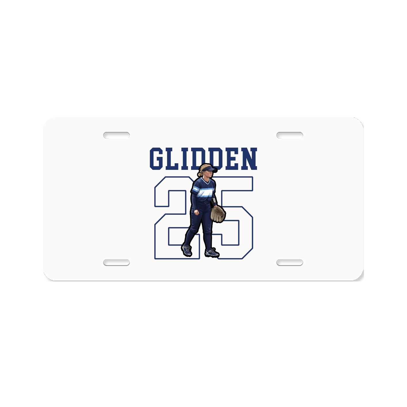 License Plate — Shirsey in Classic