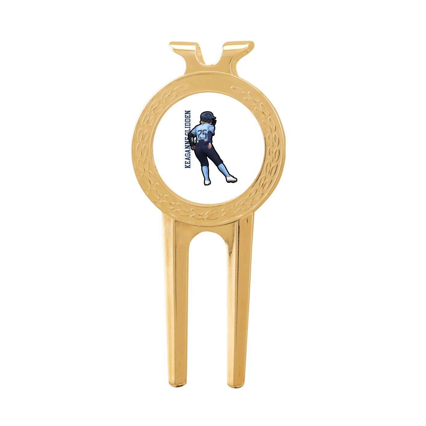 Divot Tool with Ball Marker — Name Vertical in Classic