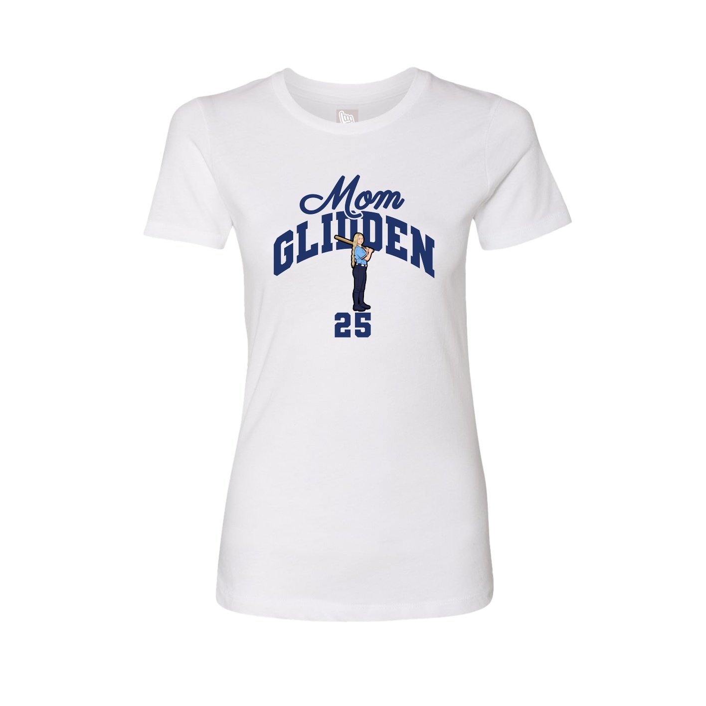 Womens Tee — Mothers Day Arch in White