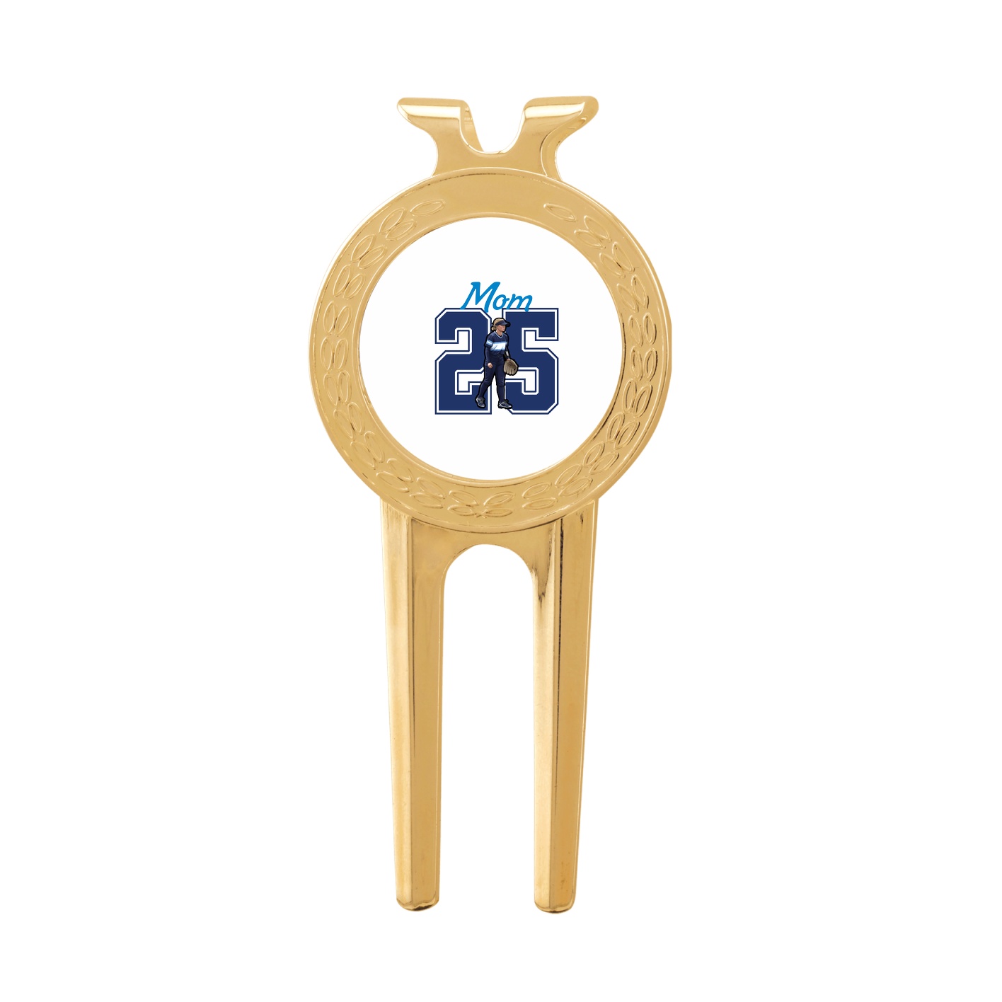 Divot Tool with Ball Marker — Mothers Day Shirsey in Classic