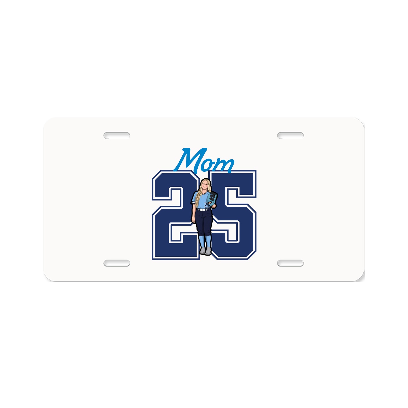 License Plate — Mothers Day Shirsey in Classic