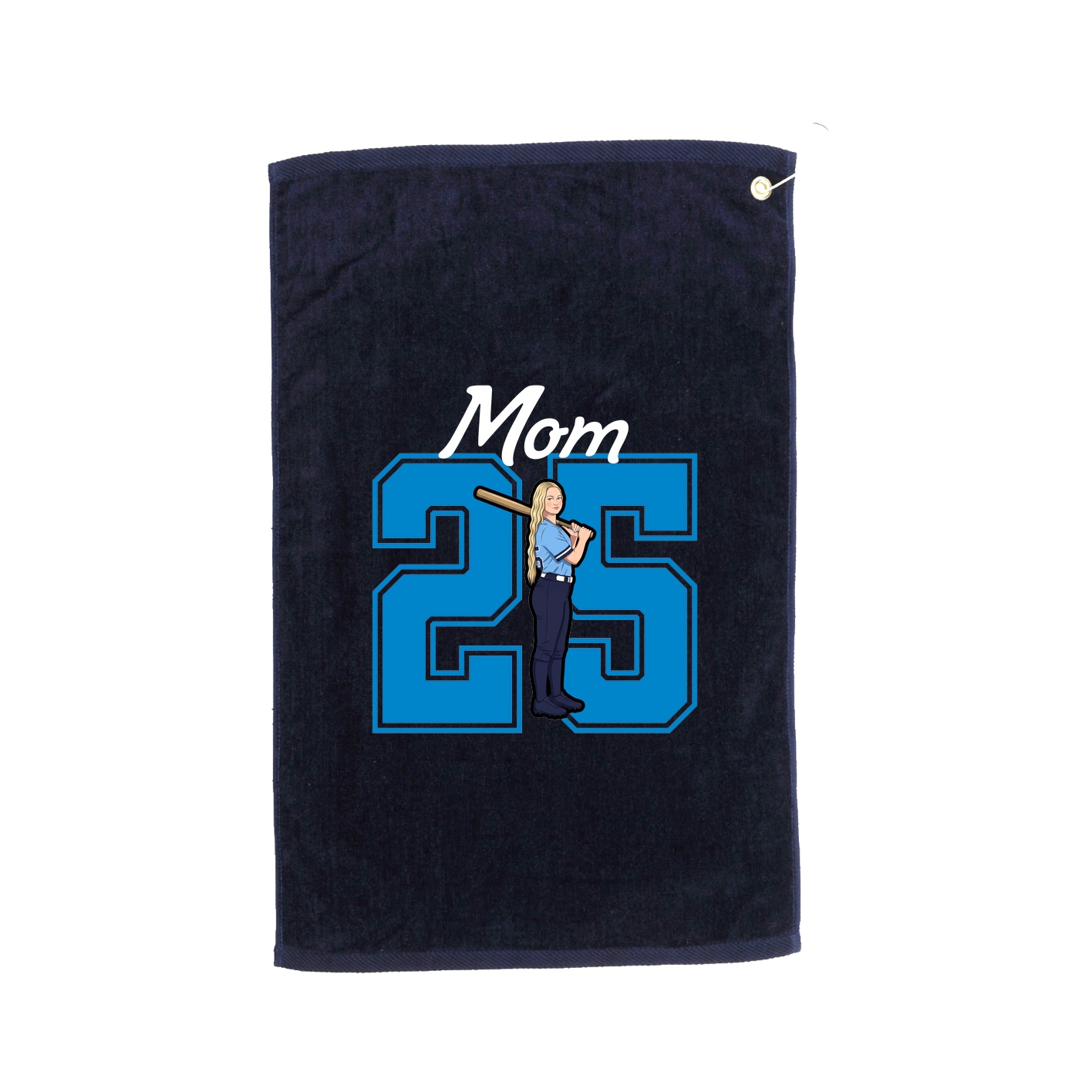 Golf Towel — Mothers Day Shirsey in Navy