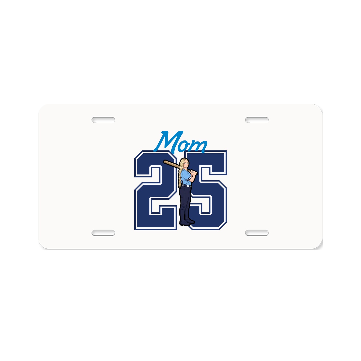 License Plate — Mothers Day Shirsey in Classic