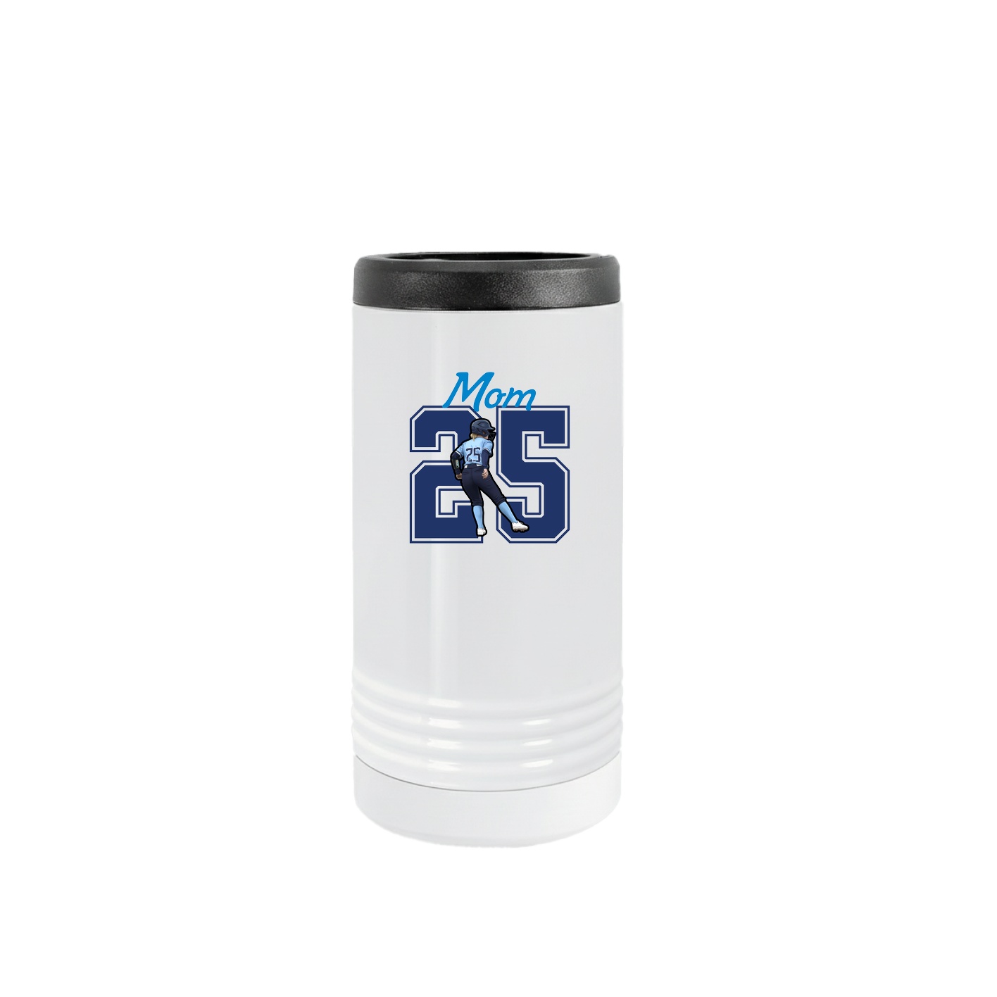 Slim Beverage Holder — Mothers Day Shirsey in White