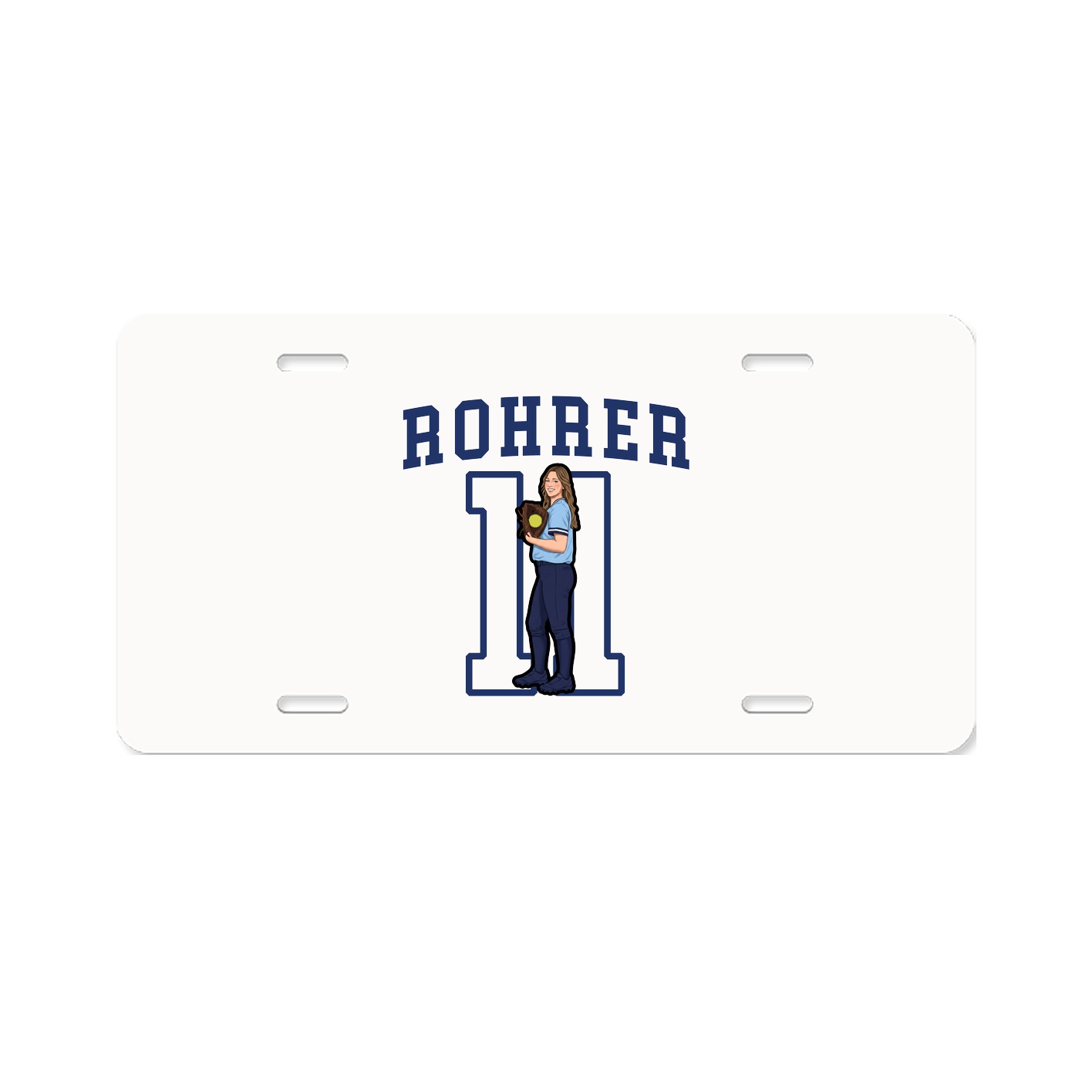 Aluminum License Plate