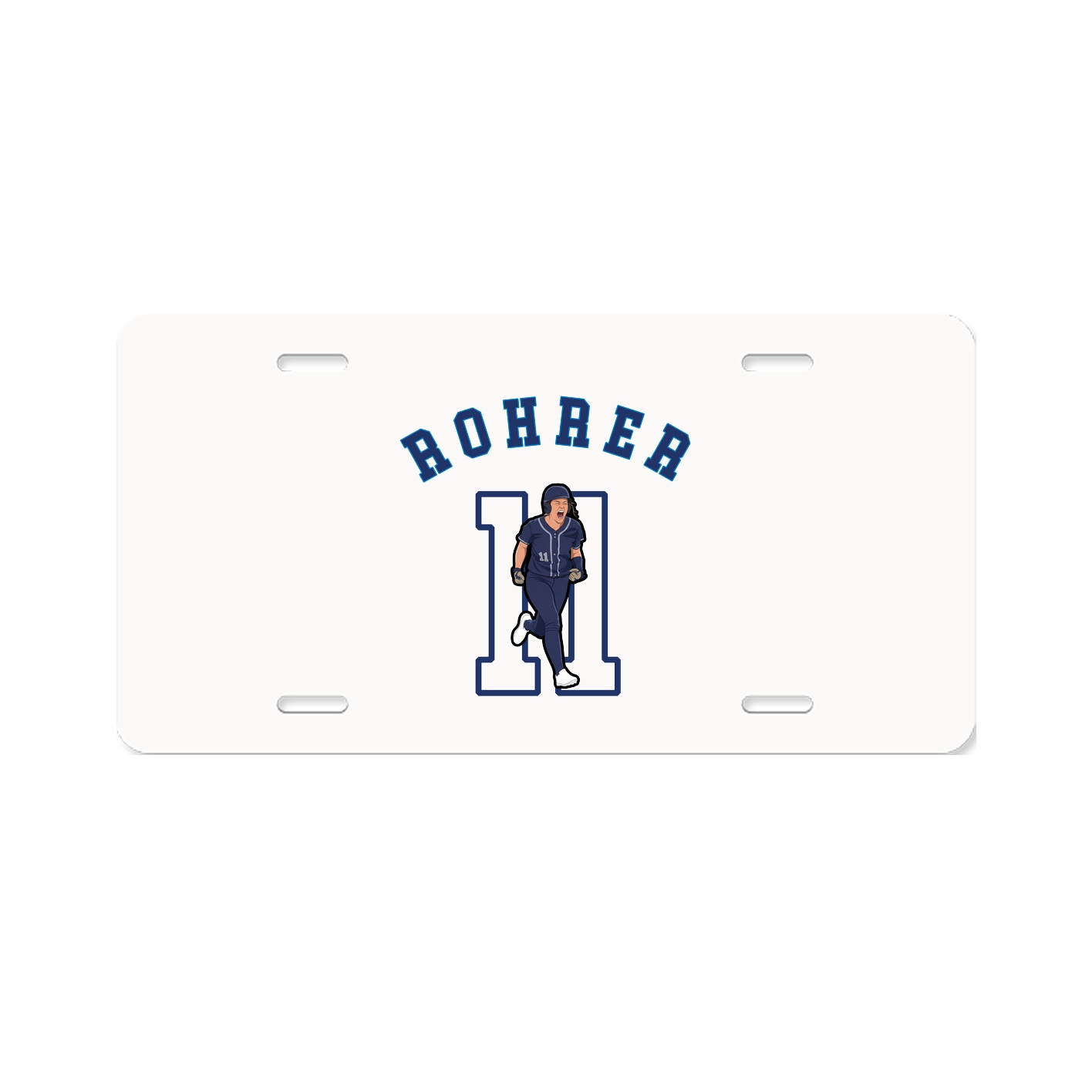 License Plate — Shirsey Arch in Classic