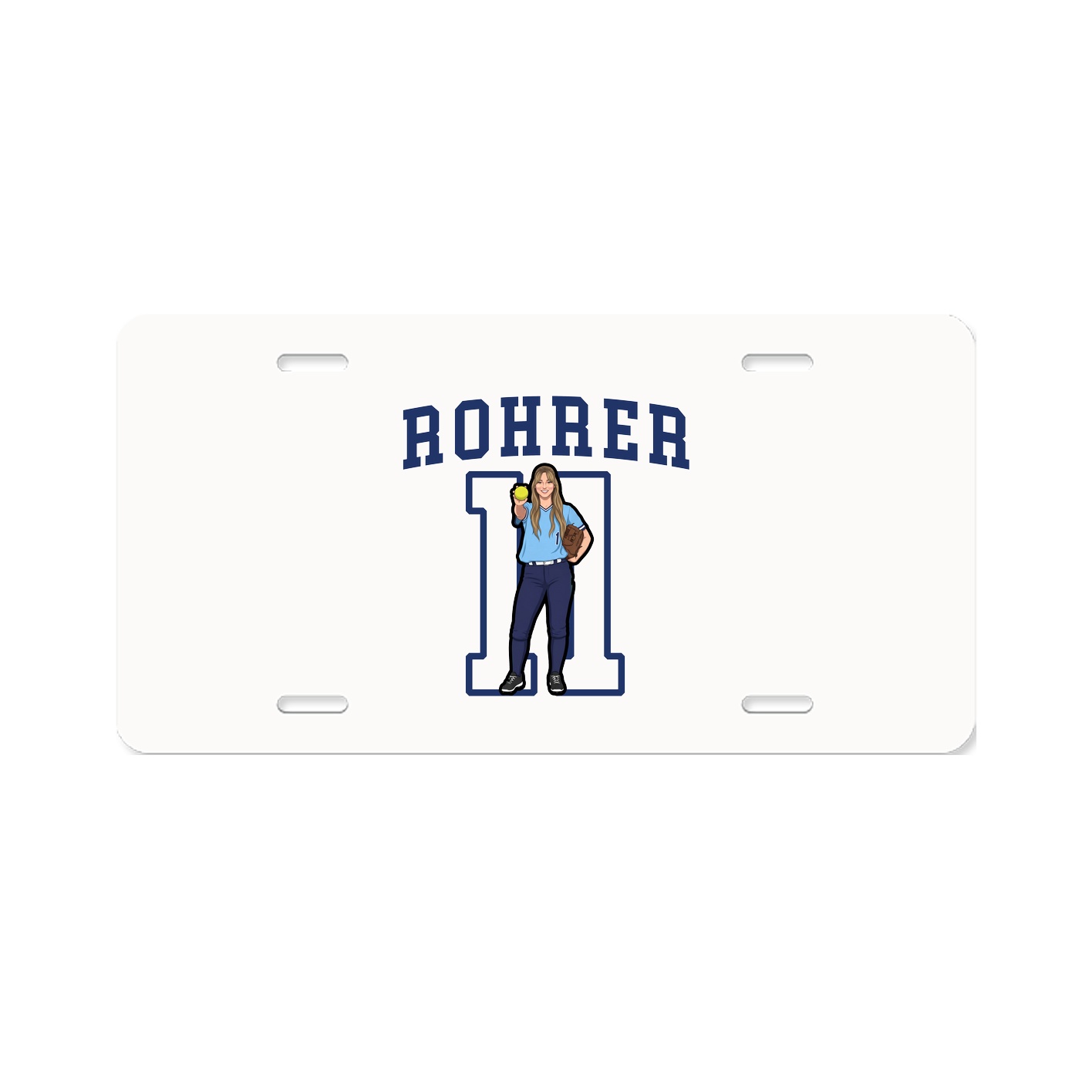 License Plate — Shirsey in Classic