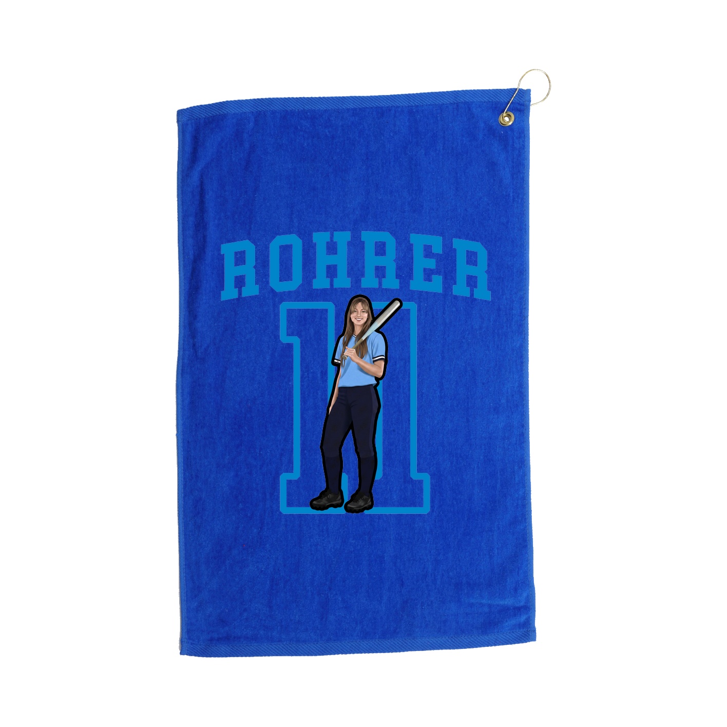 Golf Towel — Shirsey in Royal