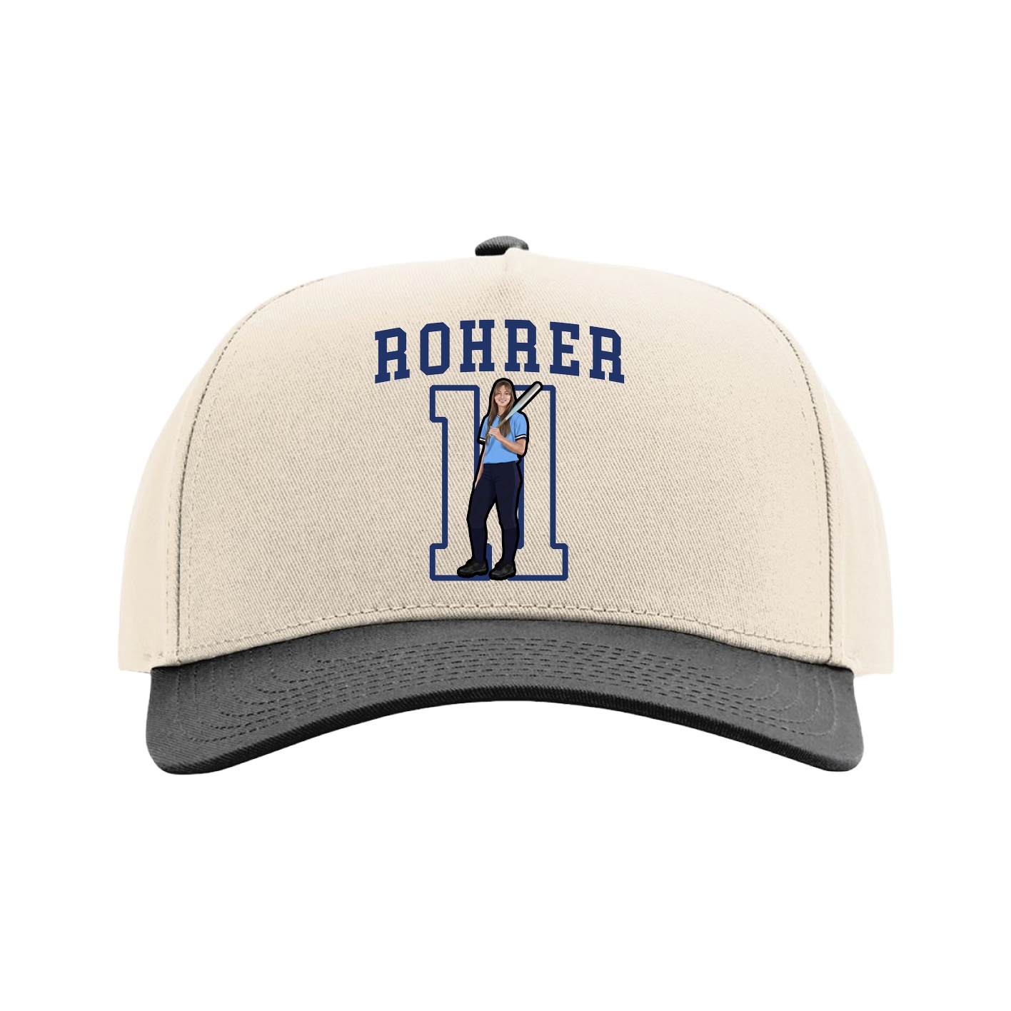 Full Fabric Five-Panel Champ Cap