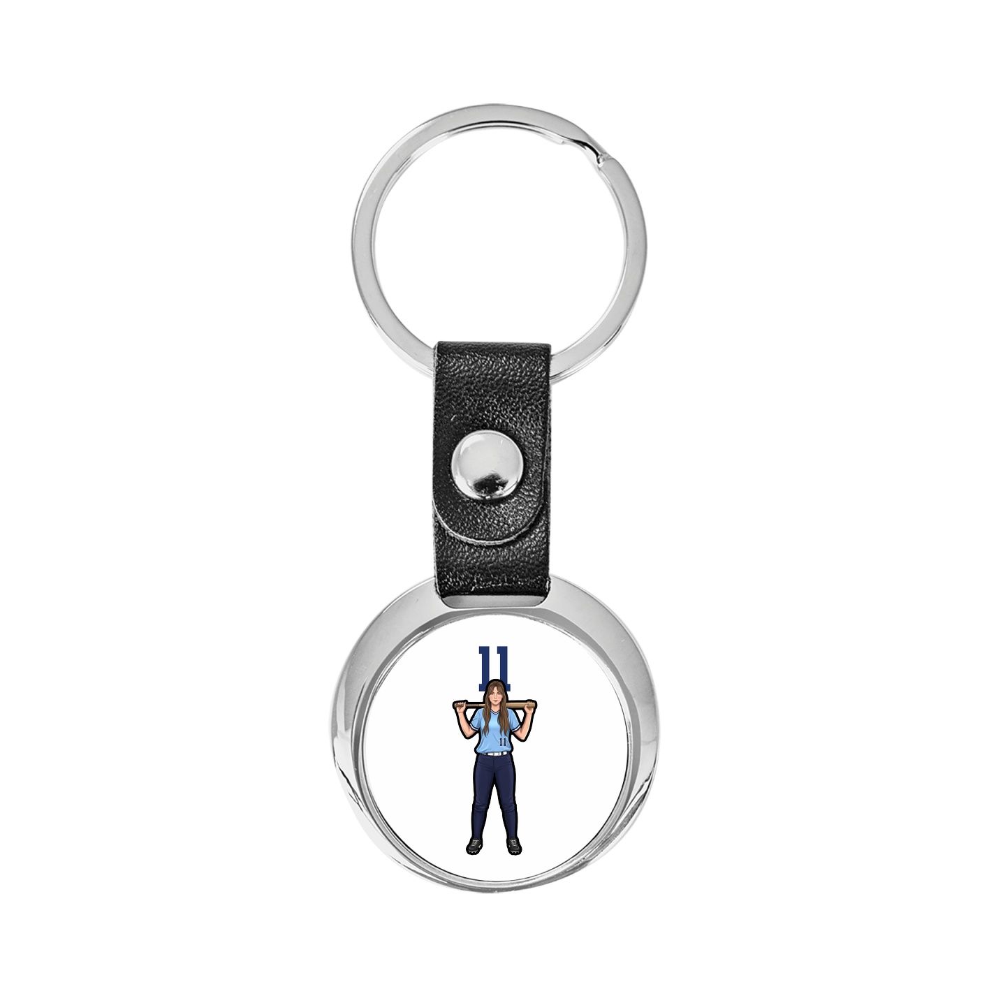 Key Chain — Number Top in Classic