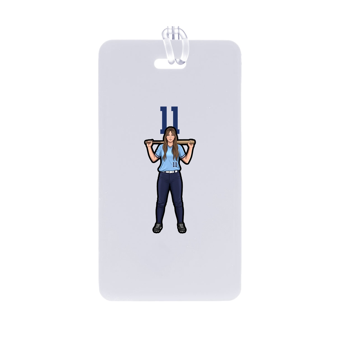 Bag Tag — Number Top in Classic