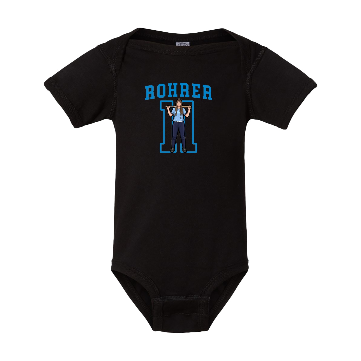 Baby Onesie — Shirsey in Black