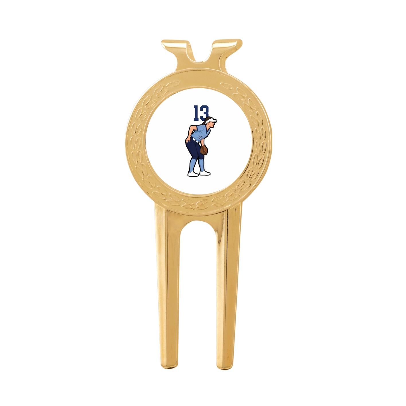 Divot Tool with Ball Marker — Number Top in Classic