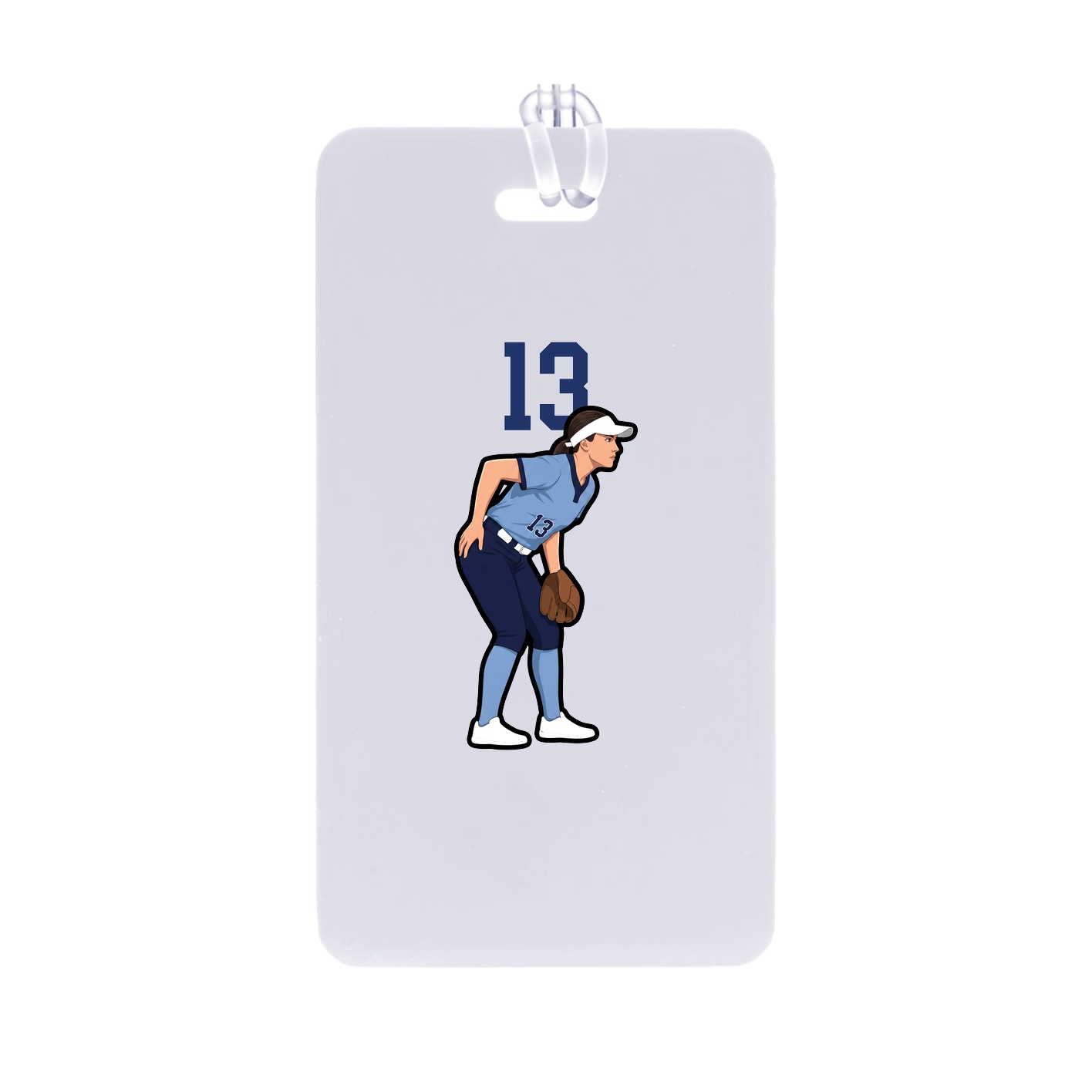 Bag Tag — Number Top in Classic