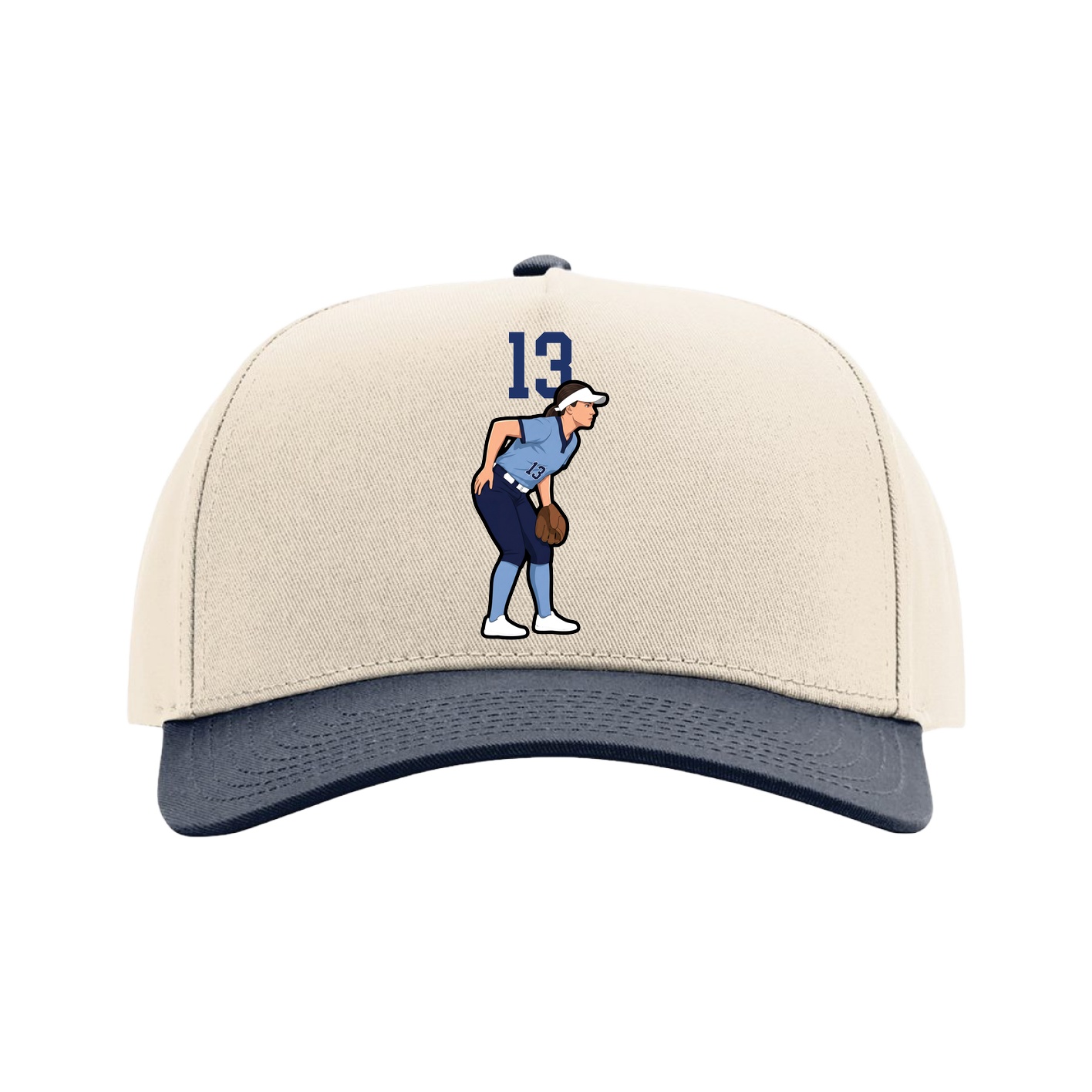 Full Fabric Five-Panel Champ Cap