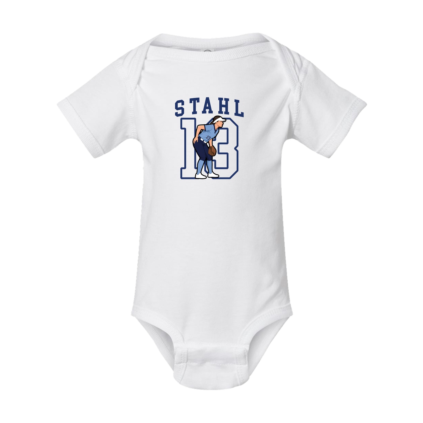 Baby Onesie — Shirsey in White