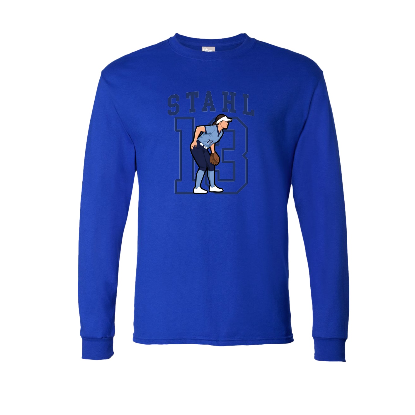 Long Sleeve Tee — Shirsey in Royal
