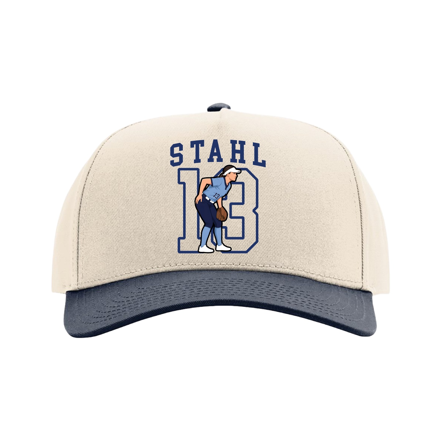 Full Fabric Five-Panel Champ Cap