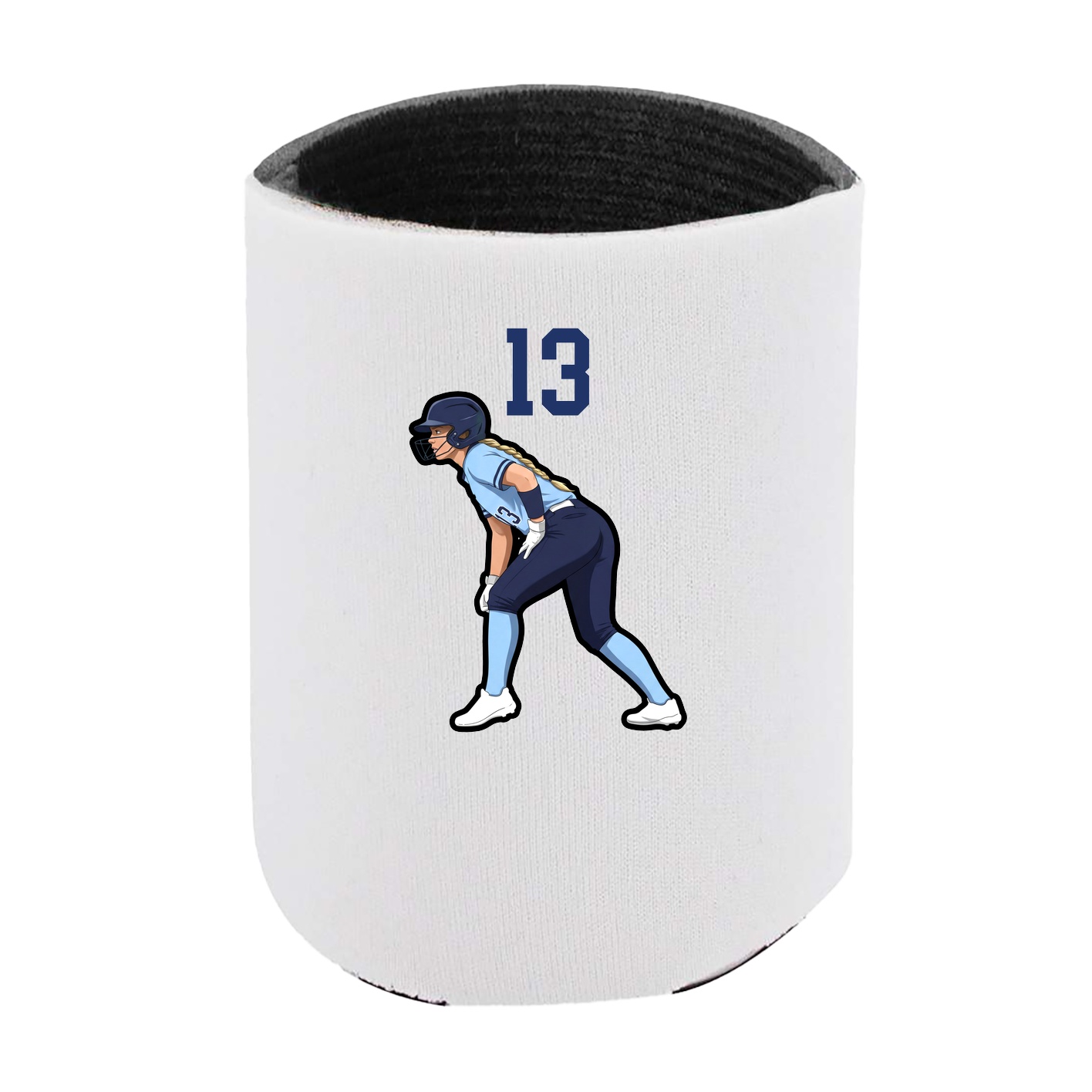 Can Holder — Number Top in White