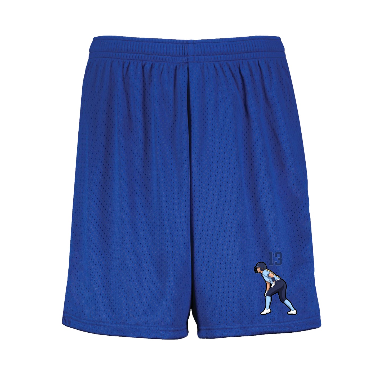 Shorts — Number Top in Royal
