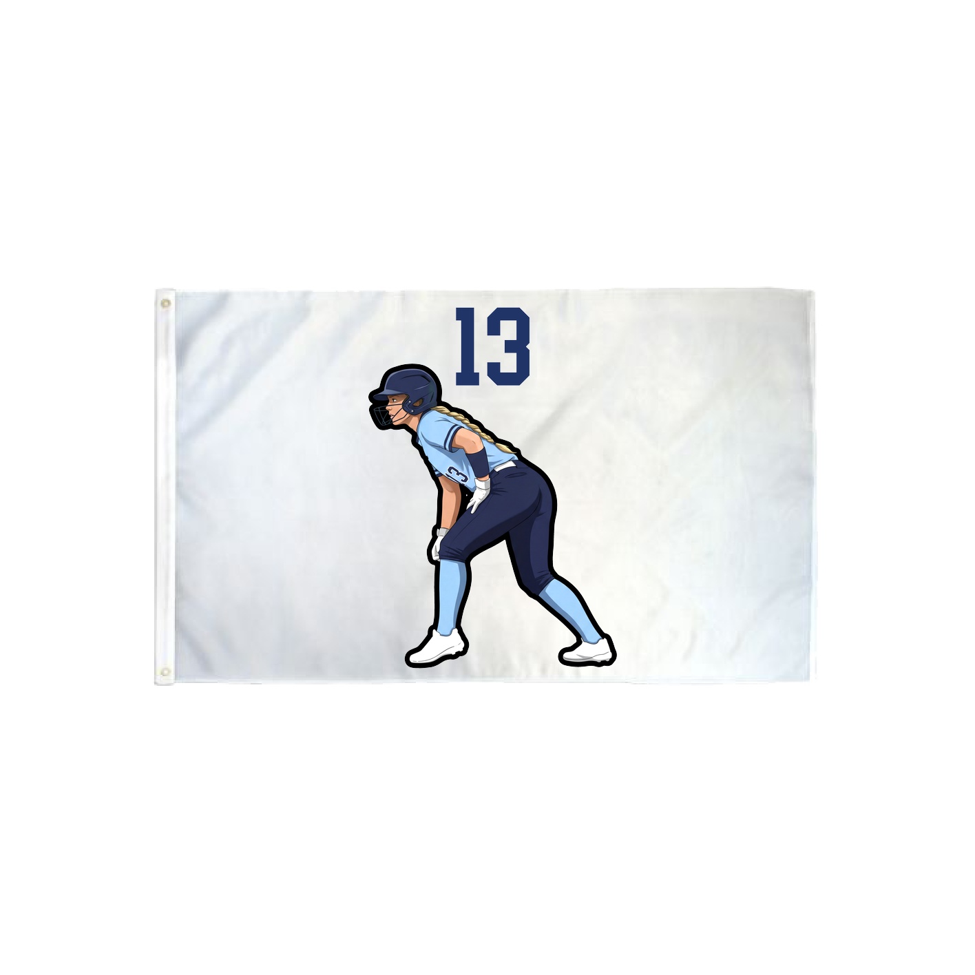 3x5 Flag — Number Top in Classic