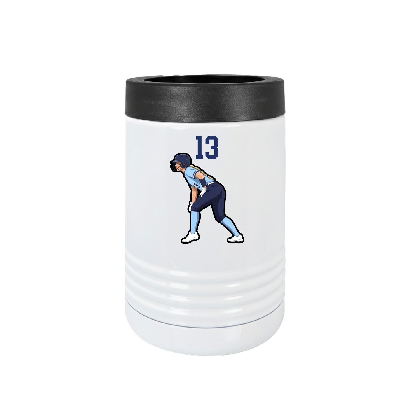 Beverage Holder — Number Top in White