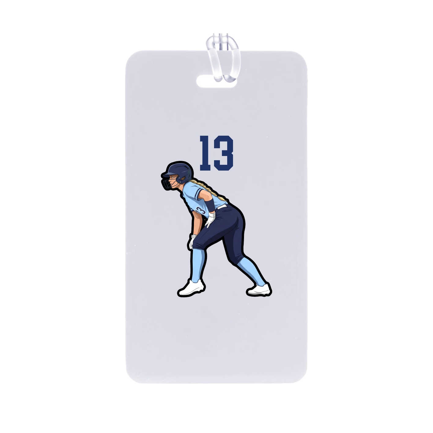 Bag Tag — Number Top in Classic
