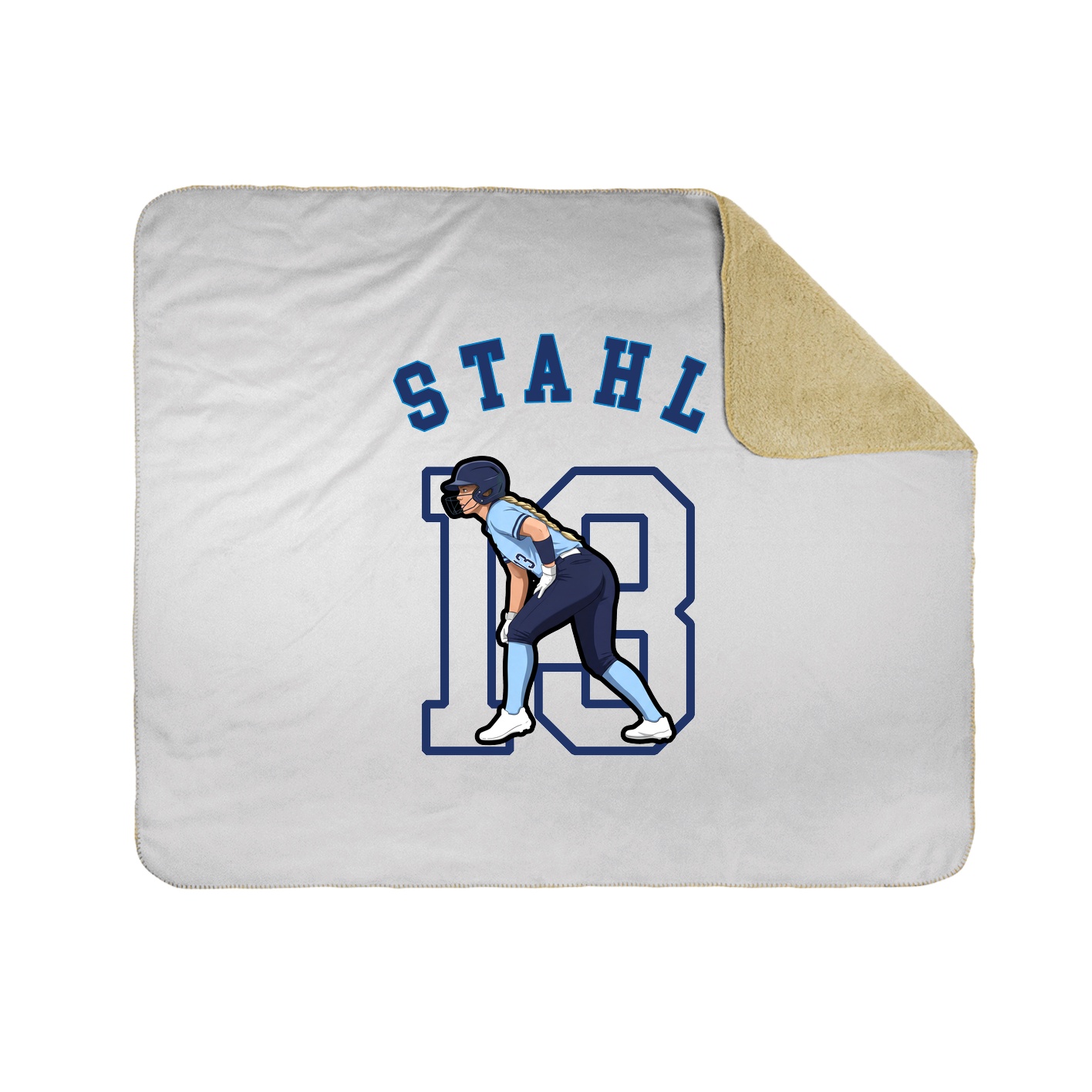 Throw Blanket — Shirsey Arch in White