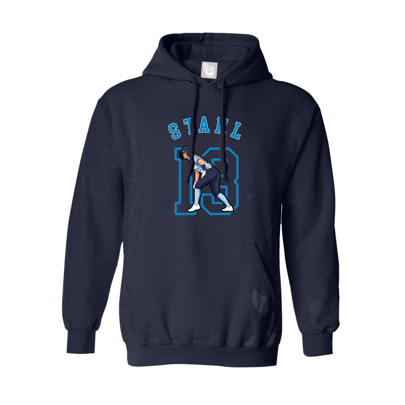 Youth Hoodie — Shirsey Arch in Navy