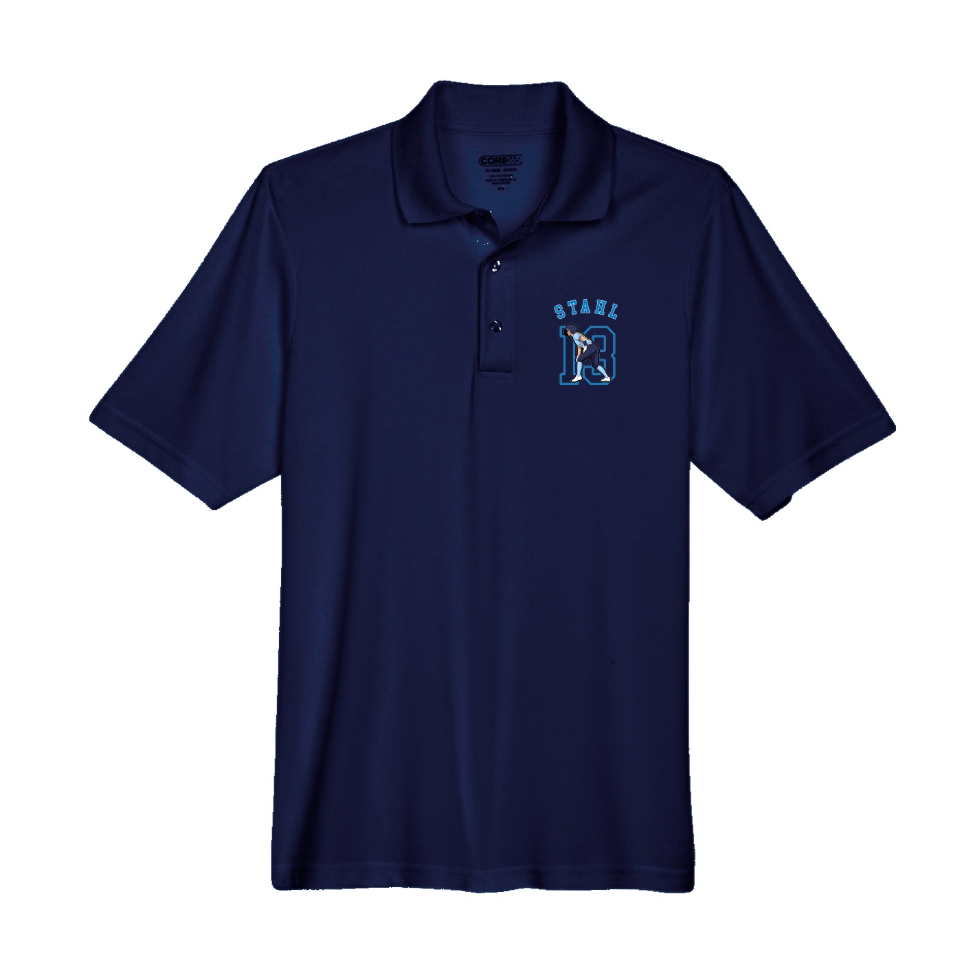 Performance Polo — Shirsey Arch in Navy