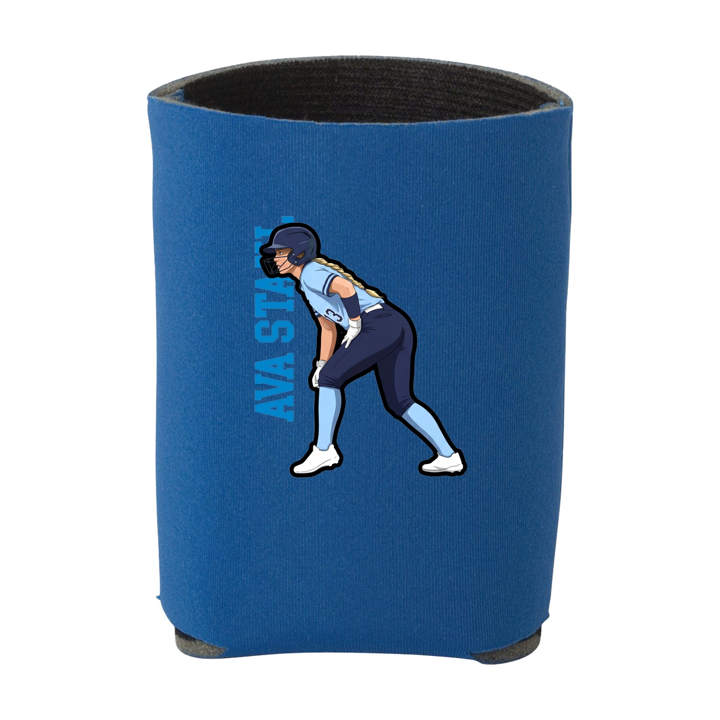 Can Holder — Name Vertical in Royal