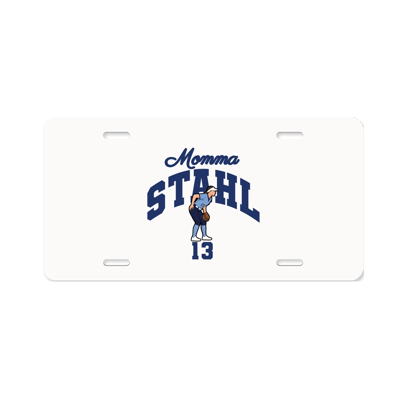 License Plate — Mothers Day Arch in Classic