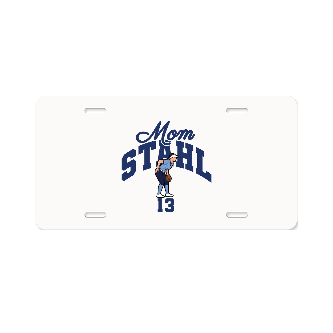 License Plate — Mothers Day Arch in Classic