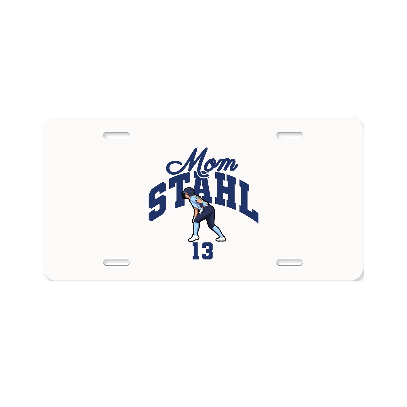 License Plate — Mothers Day Arch in Classic