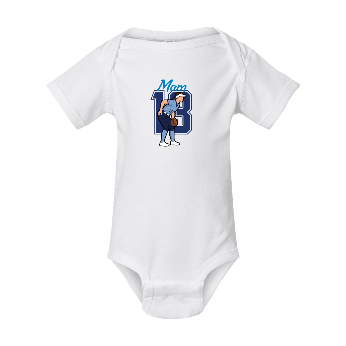 Baby Onesie — Mothers Day Shirsey in White