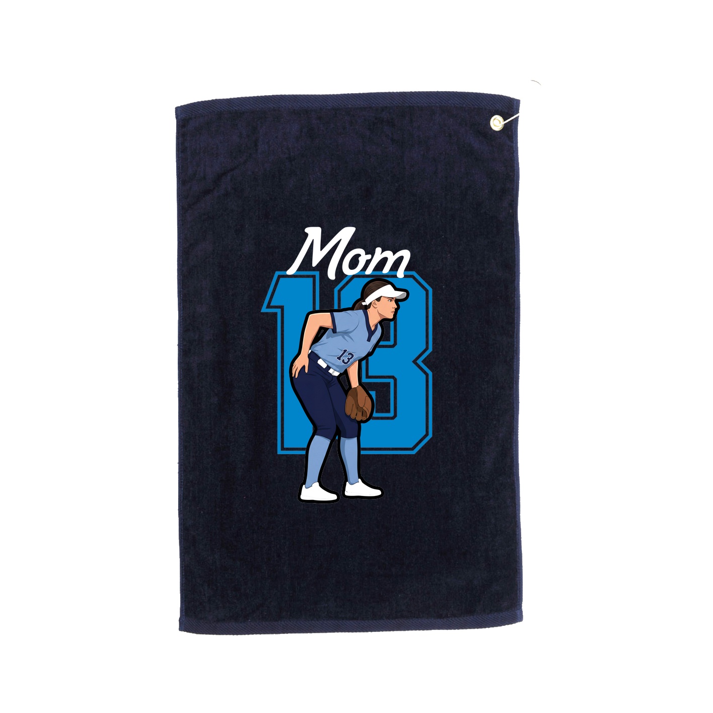 Golf Towel — Mothers Day Shirsey in Navy