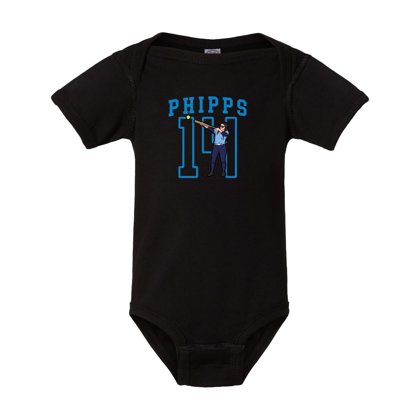 Baby Onesie — Shirsey in Black
