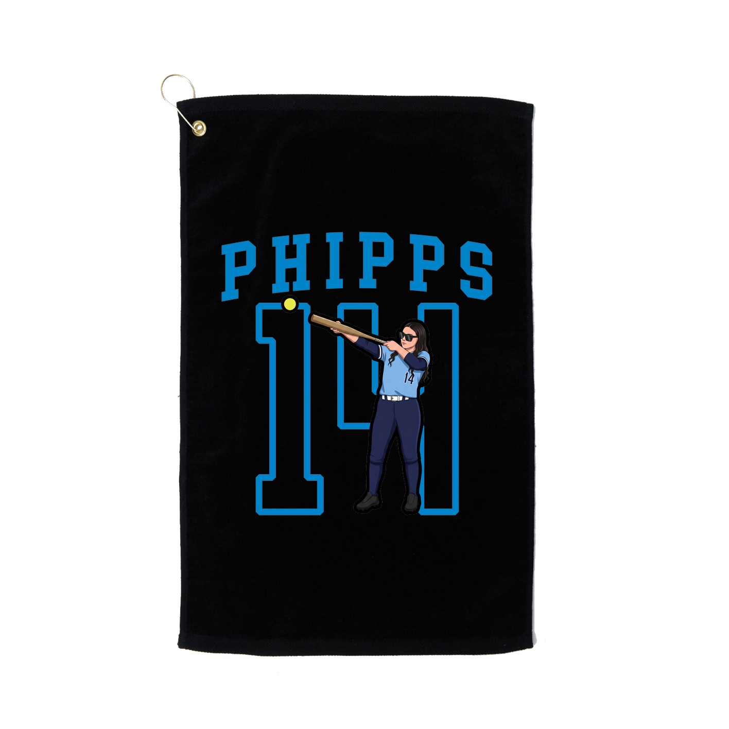 Golf Towel — Shirsey in Black