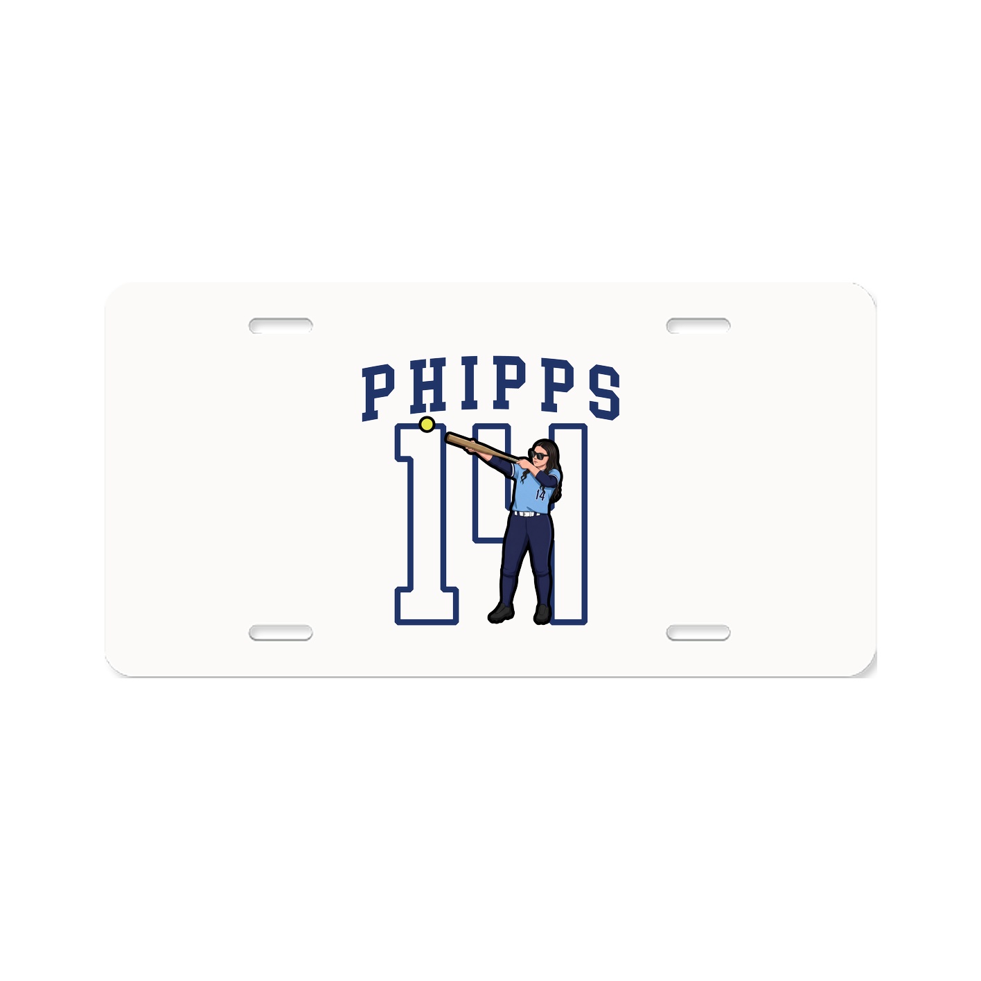 License Plate — Shirsey in Classic
