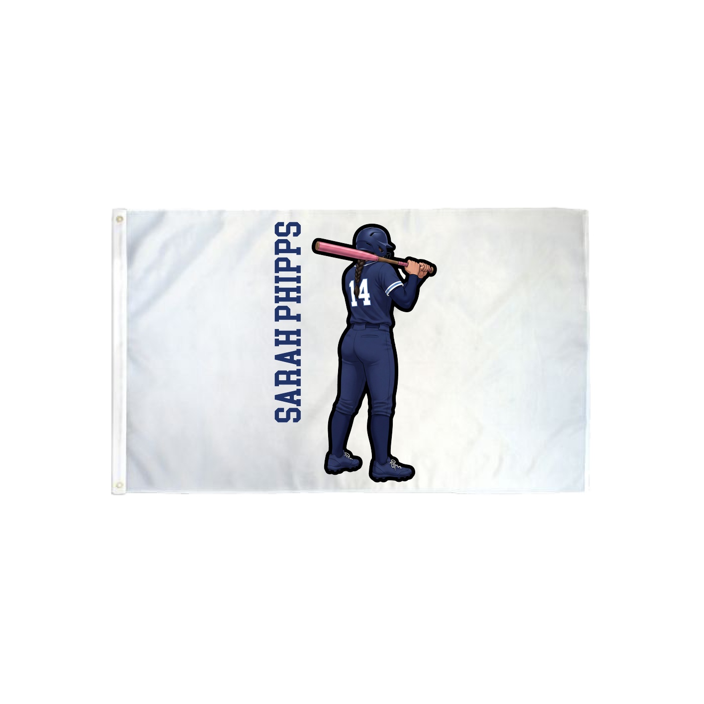 3x5 Flag — Name Vertical in Classic